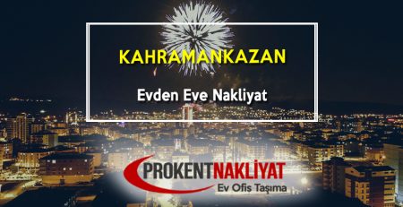 Kahramankazan Evden Eve Nakliyat